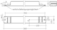 Tridonic LED-drivdon med fyra kanaler, varav 2 DALI DT8.