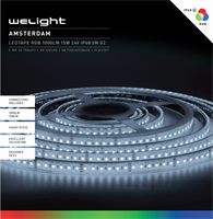 AMSTERDAM LEDtape RGB 1000LM 15W 24V IP68 5M G2