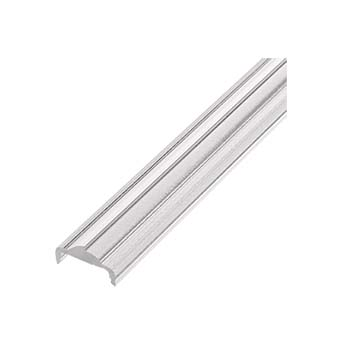 LED O200 LINEAR LENS 30° asymmetric frosted