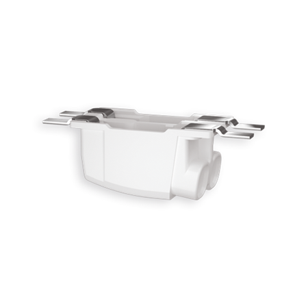 Push-through SMD terminal block 2 pole, wiring from rear side