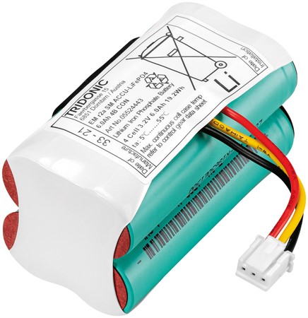 ACCU LiFePO4 6.0Ah 2B CON R2A SM